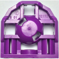 Lego blok spojky 3x3x1, purpurová (4119314)